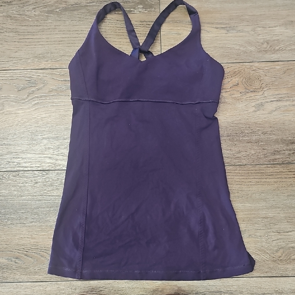 Purple, Tank Top, Yoga, Workout, Active, Women's, Lululemon, Stretchy, Gym
